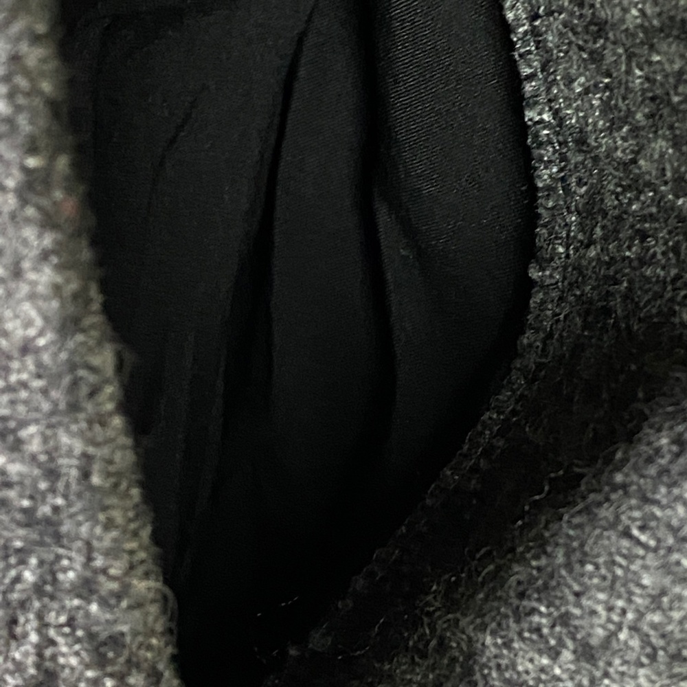 Madewell Leather Pocket Installation Wool Blend Dress - Picture 7 of 9